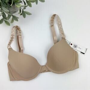 Skarlett Blue Womens Swoon Underwire T-Shirt Bra in Nylon Size 32B